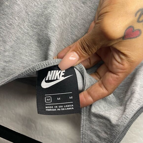 Grey Nike Snap Onesie - Picture 6 of 6